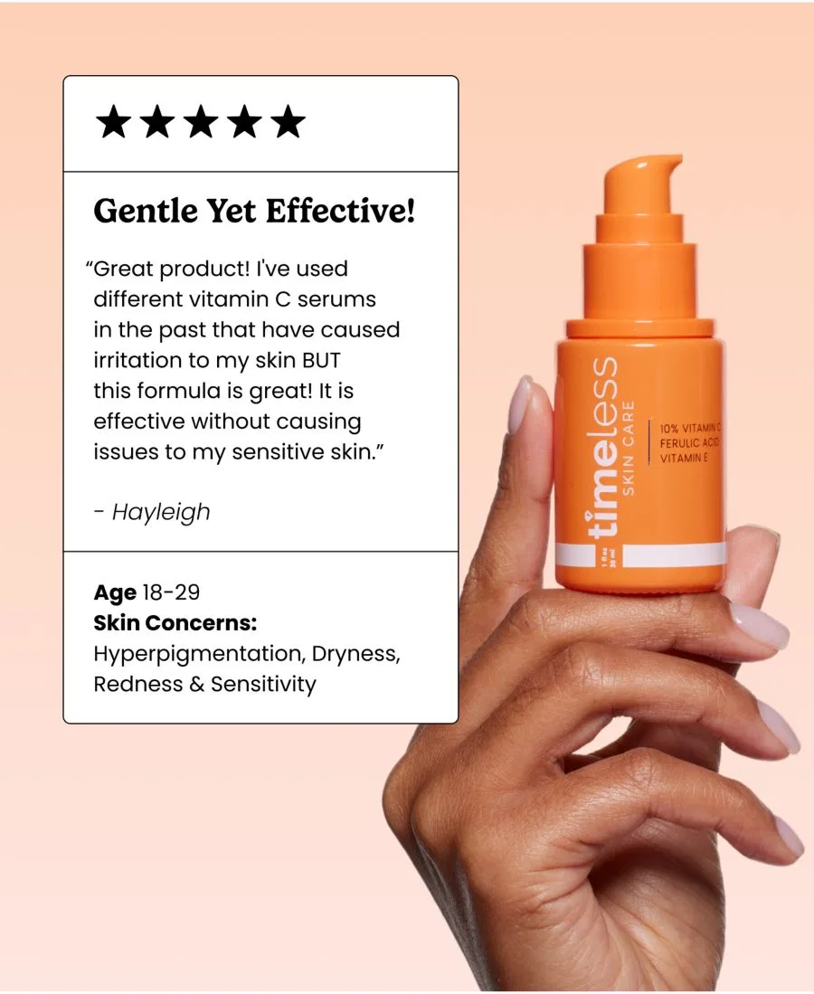 Сыворотка Timeless Skin Care — С % витамином C + E и феруловой кислотой — фото 4