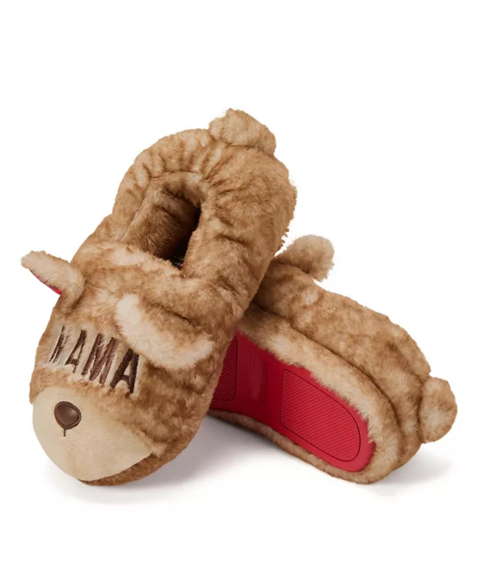 Женские тапочки Mama Bear с закрытой пяткой Dearfoams, белый — фото 4