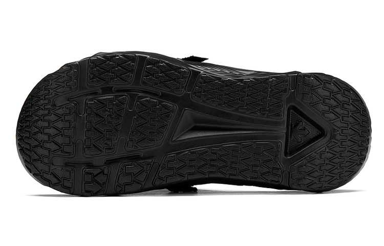 Коллекция RUNNING Противослиповые Сланцы Женские Черные DESCENTE, BK-Black — фото 3