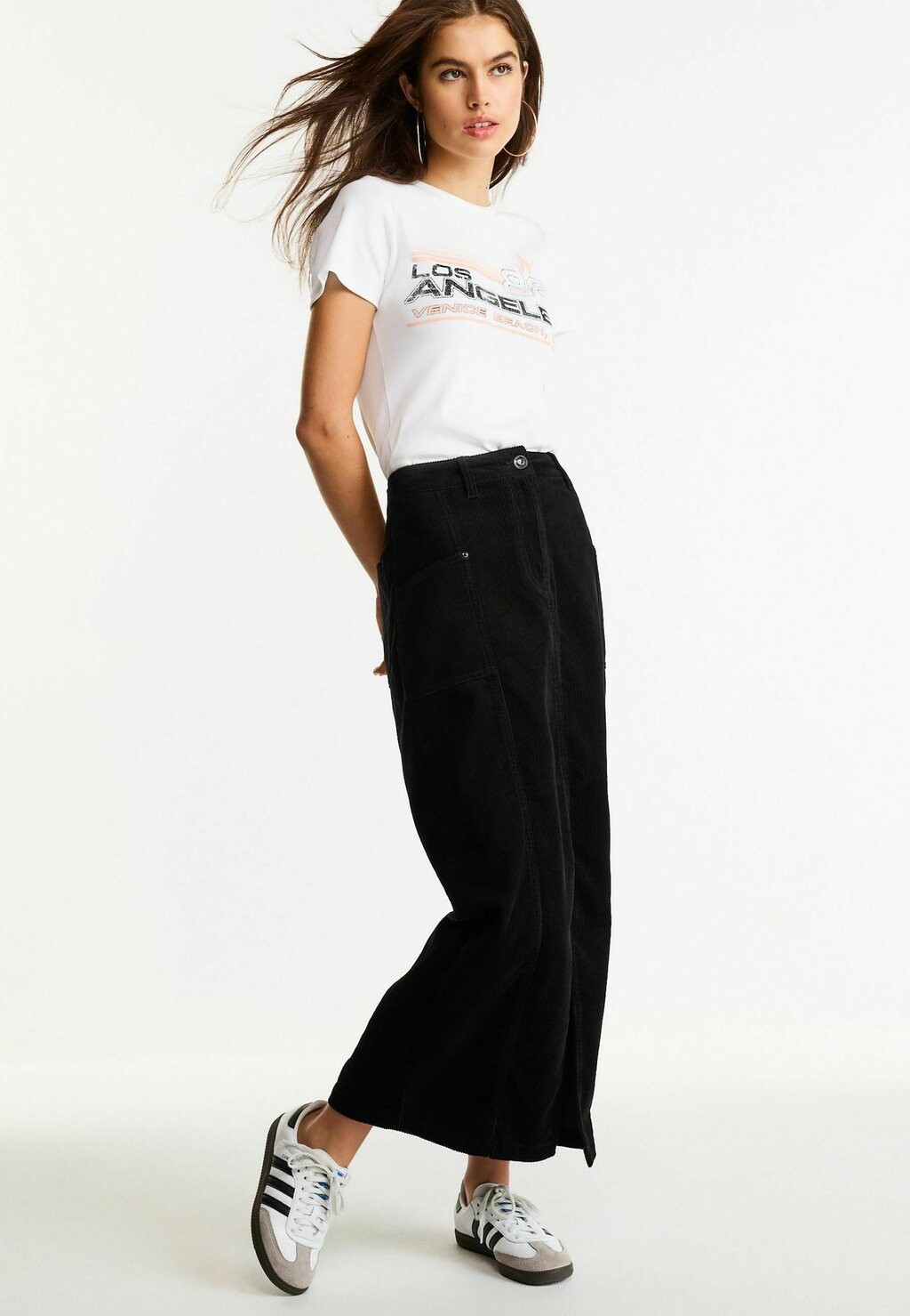 

Футболка с принтом SLIM FIT SHORT SLEEVE Next, цвет white