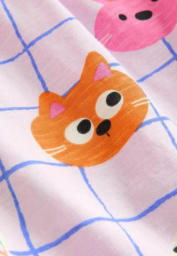 Трикотажное платье Next, Pink Pets — фото 2
