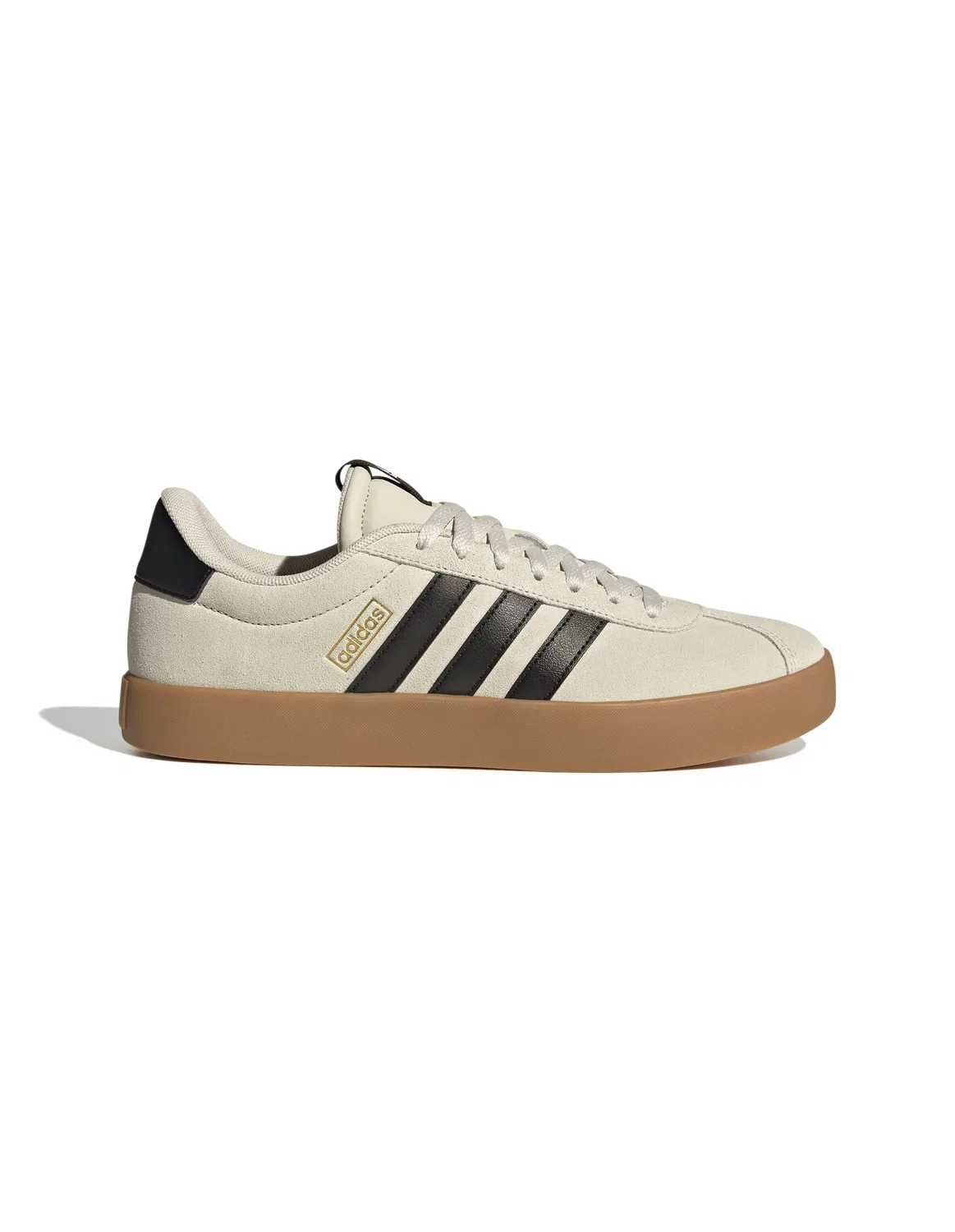 Кроссовки низкие Vl Court 3.0 Adidas, alumina/core black/gold met. — фото 4