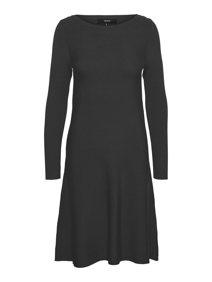 

Платье до колена Vero Moda, темно-серый меланж