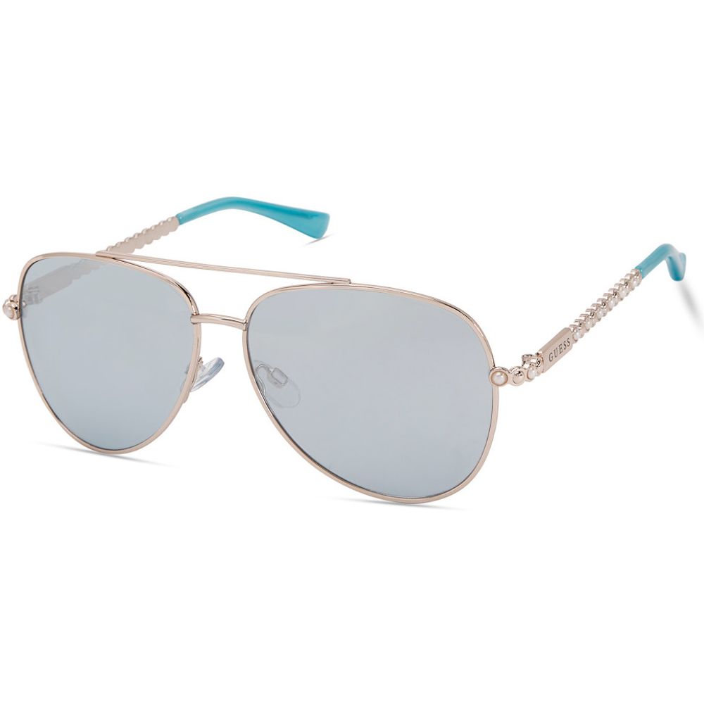 

Солнцезащитные очки из разноцветного металла GUESS