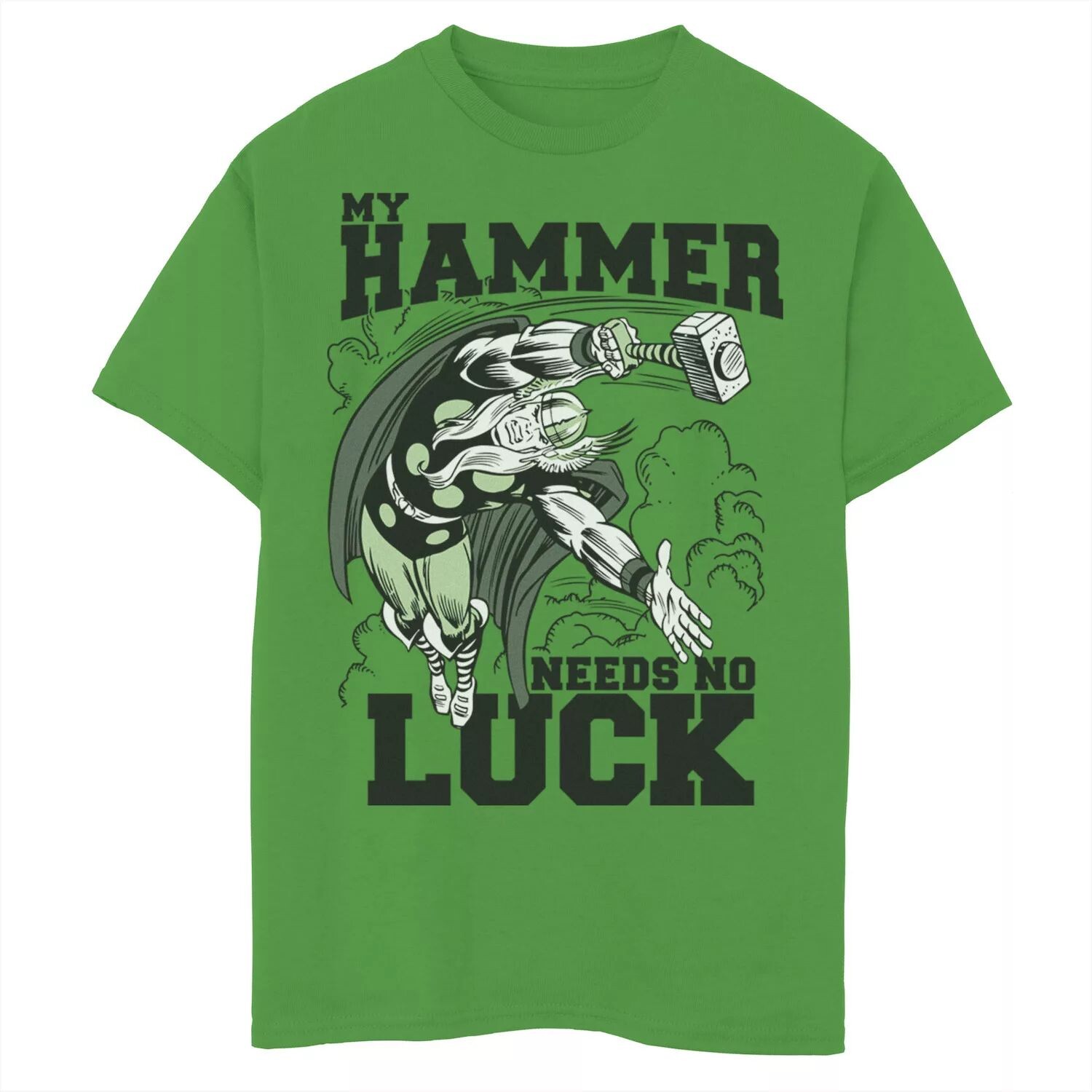

Футболка с рисунком Marvel Hammer Luck для мальчиков 8–20 лет Marvel
