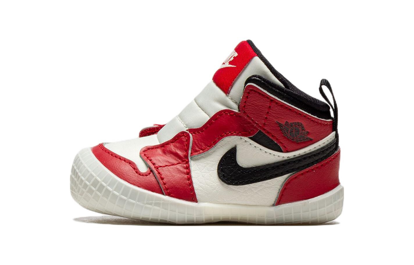 

Потерянная и найденная пинетка для детской кроватки Jordan 1 (I), Белый/Красный