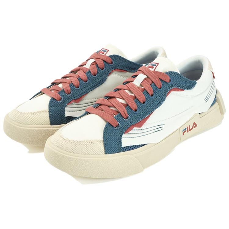 Футболка Lifestyle Pop 'Белый Синий Красный' FILA FUSION Экрю — фото 2