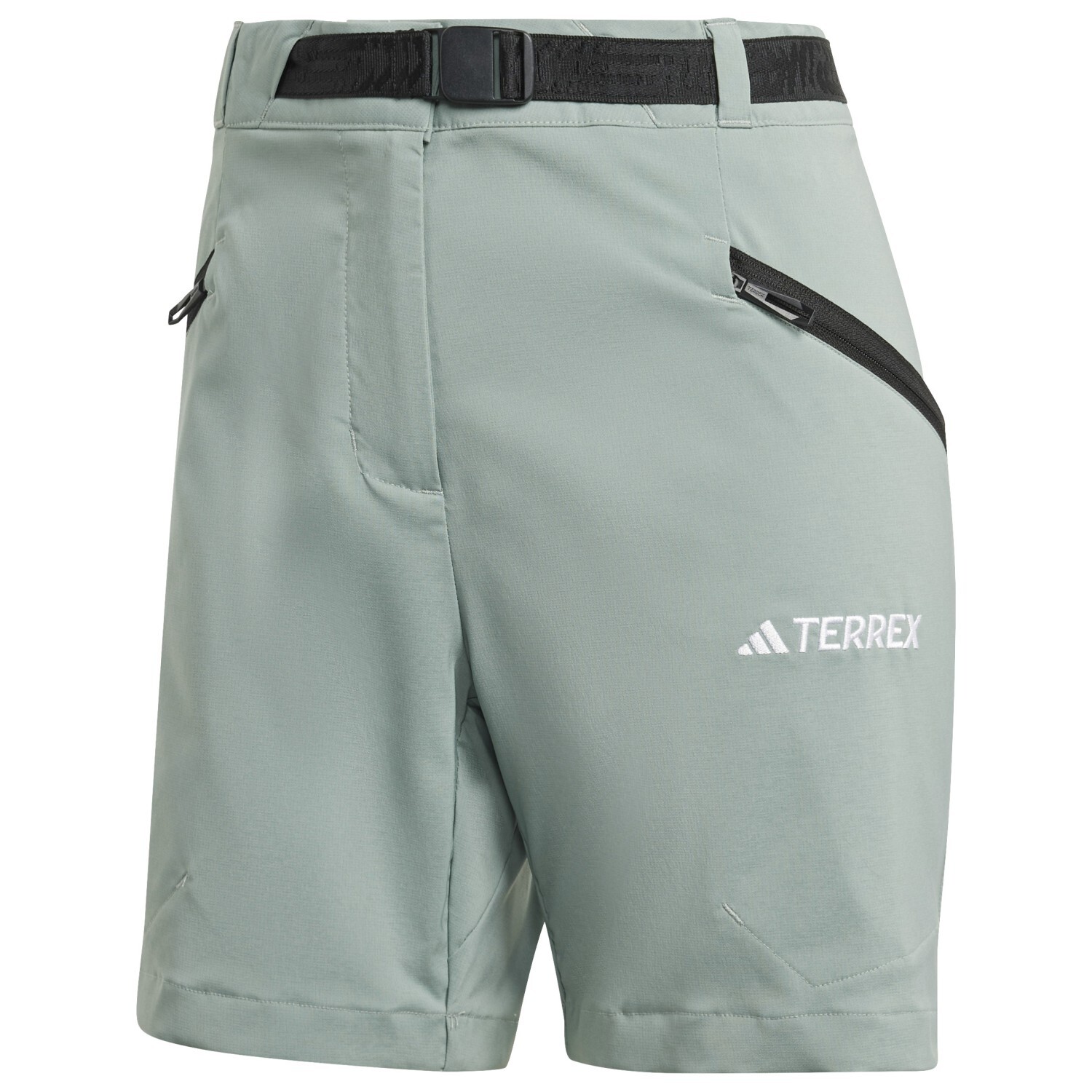 

Шорты Adidas Terrex Women's Terrex Xperior Mid, цвет Silver Green