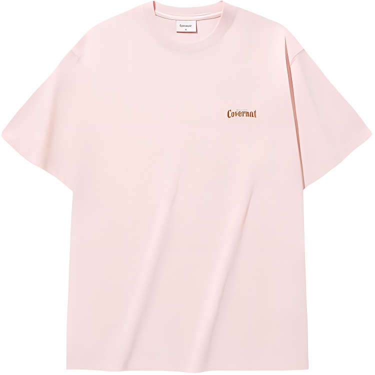 

COVERNAT Футболка мужская светло-розовая, Розовый, COVERNAT Футболка мужская светло-розовая