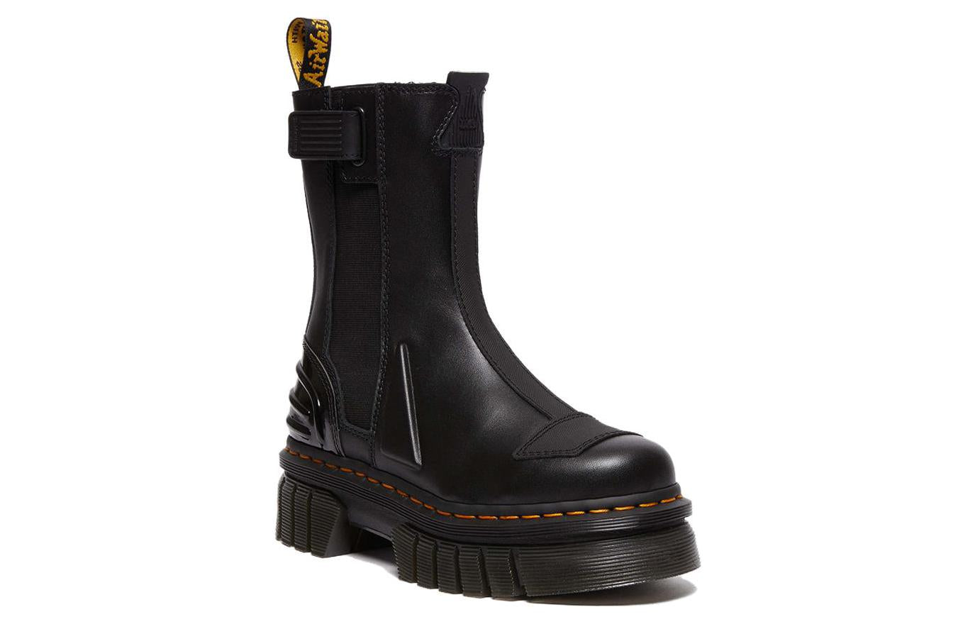 Мужские ботинки челси Dr.Martens Audrick Alternative кожаные на платформе, черный — фото 2