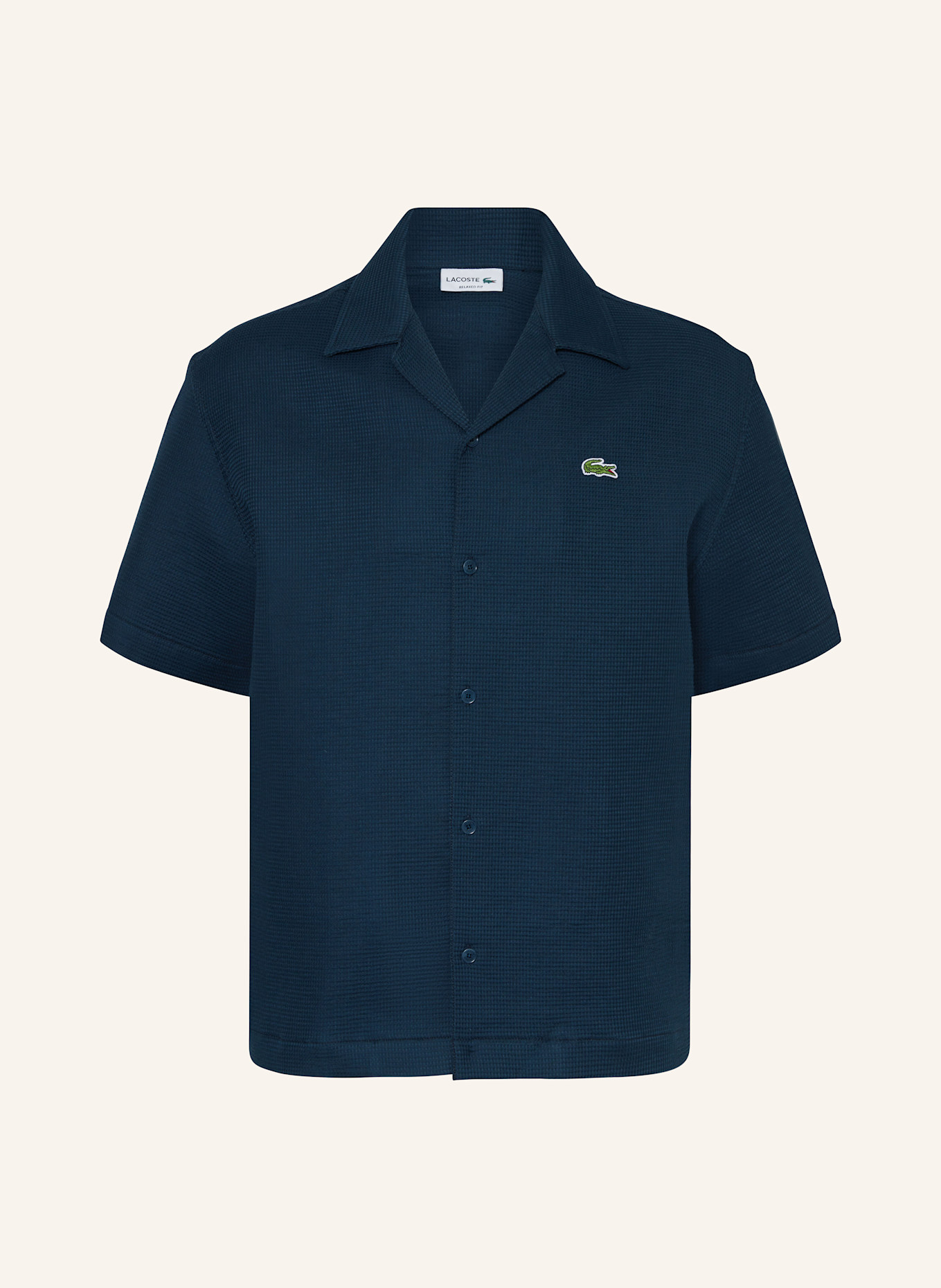 

Рубашка для отдыха, свободный крой Lacoste, синий