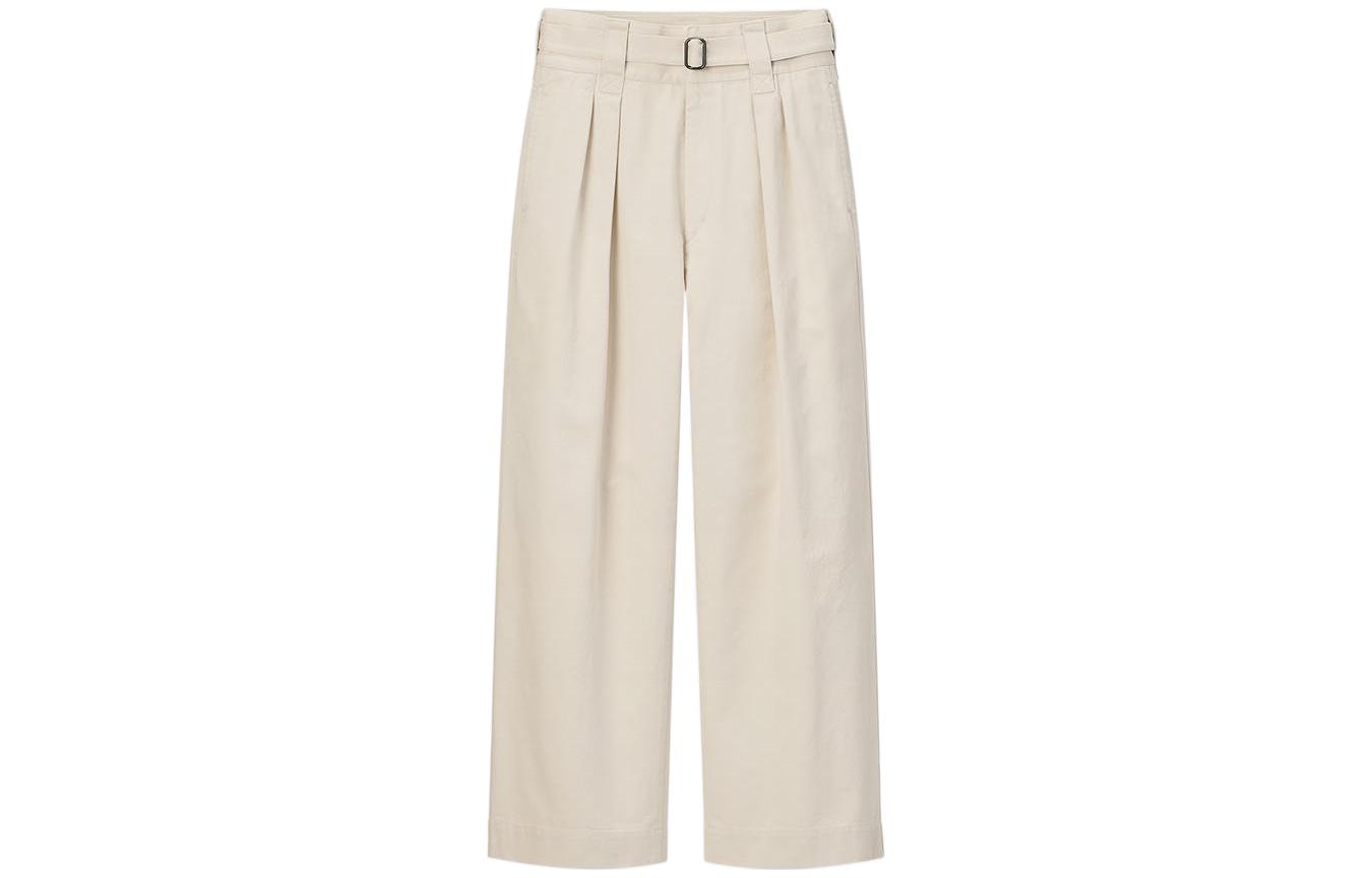 

ФУ22 Повседневные брюки женские экрю UNIQLO