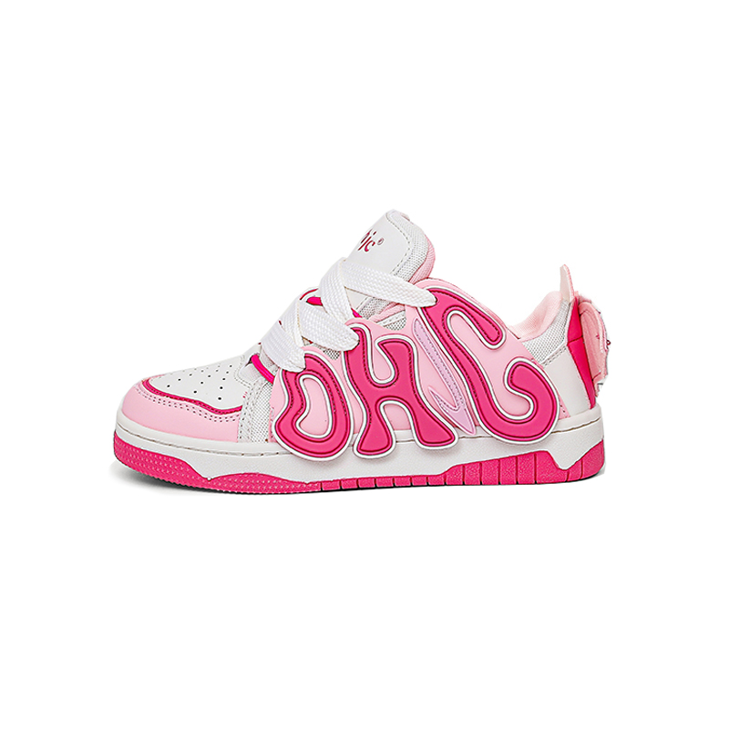 

OHJC Скользоустойчивые амортизирующие износостойкие легкие дышащие лоу-топы для скейтборда унисекс - девчачий розовый, цвет Girly Pink