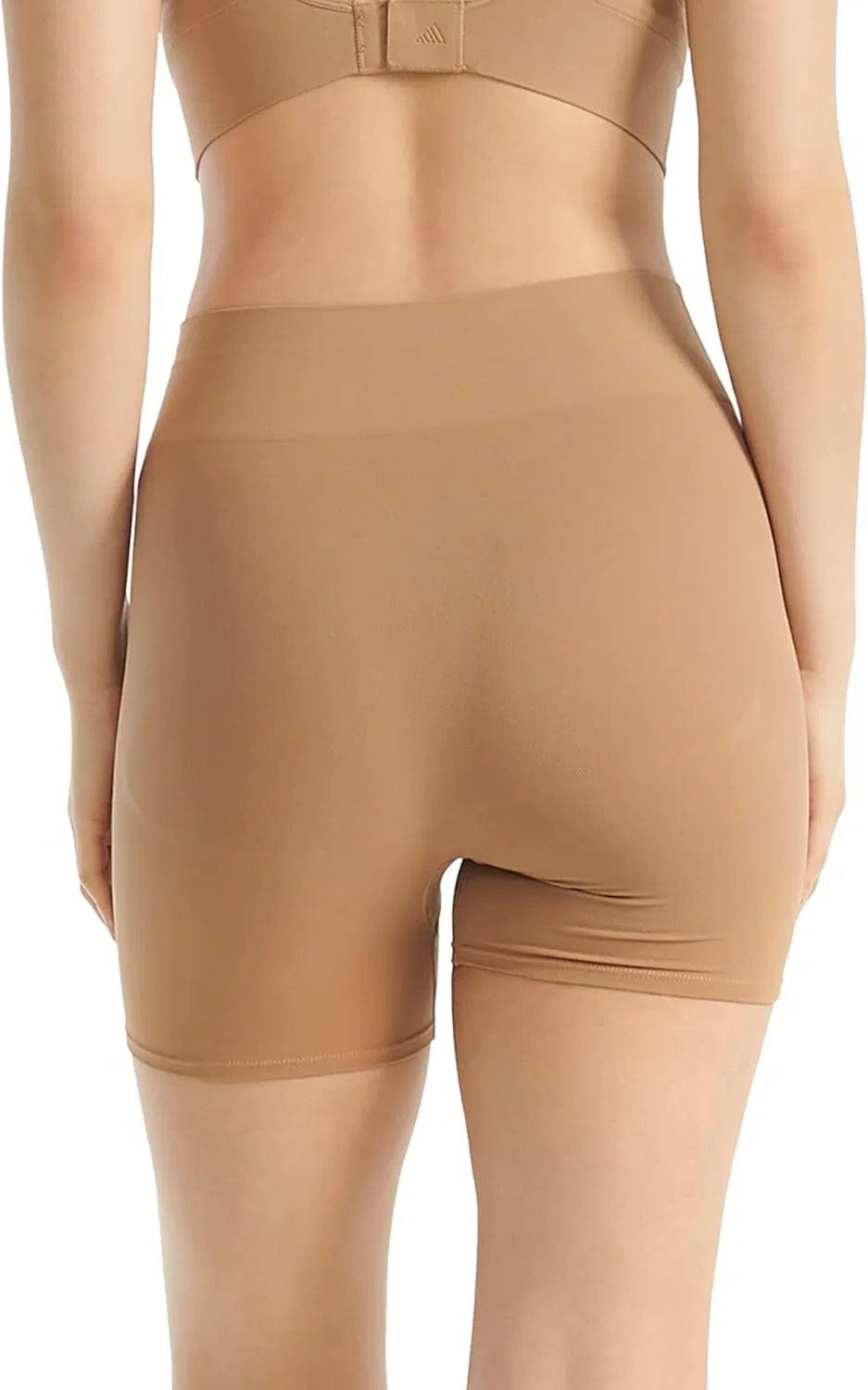 Шорты Active Seamless Micro Stretch Smoothing Short, adidas, Toasted Almond — фото 4