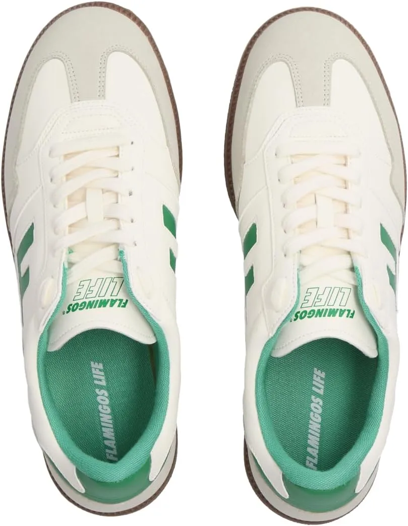 Кроссовки FLAMINGOS LIFE Low Burela Slim Trainers, белый — фото 4