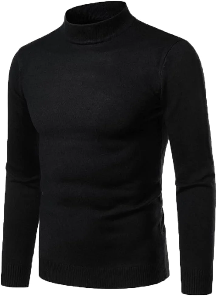 

Мужской свитер из кашемира осенний теплый slim fit Jegsnoe