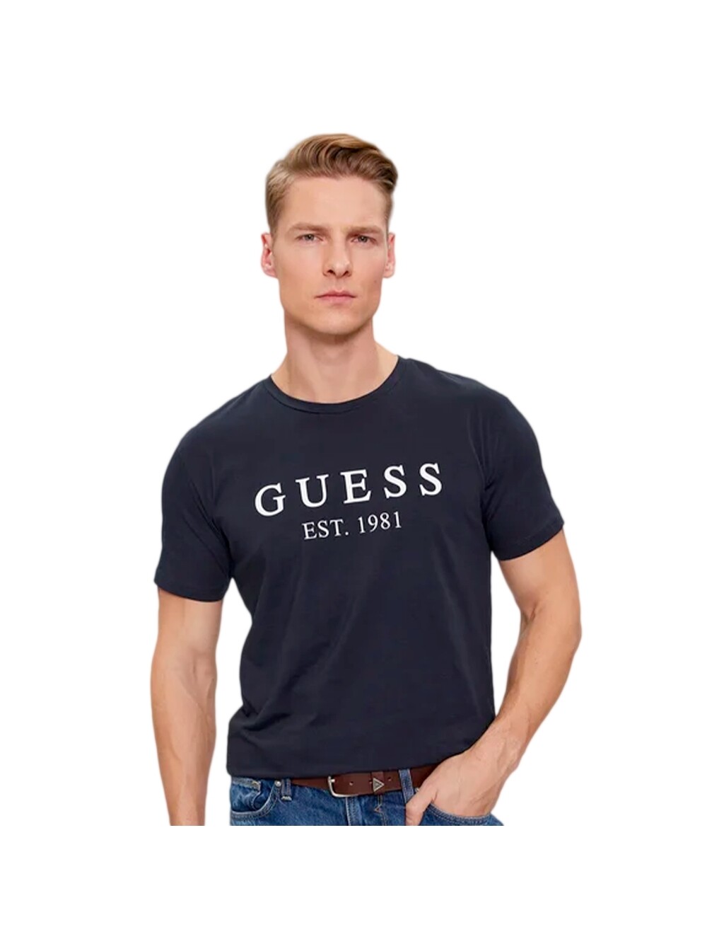 

Футболка 1981 года Guess, синий