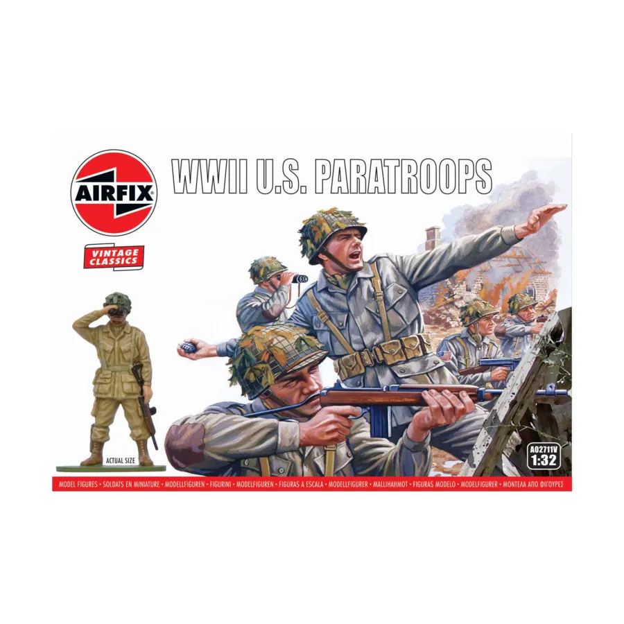 

Парашютисты США времен Второй мировой войны, Vintage Classics (Assorted Scales) (Airfix)