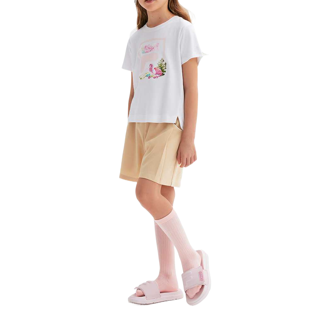 Футболка стандартная FILA KIDS, белый — фото 2