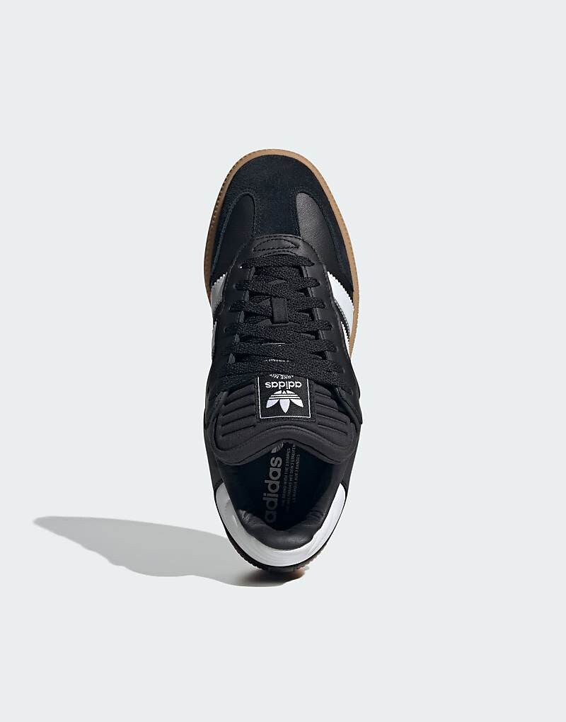 adidas Originals – Samba XLG – Черная спортивная обувь — фото 4