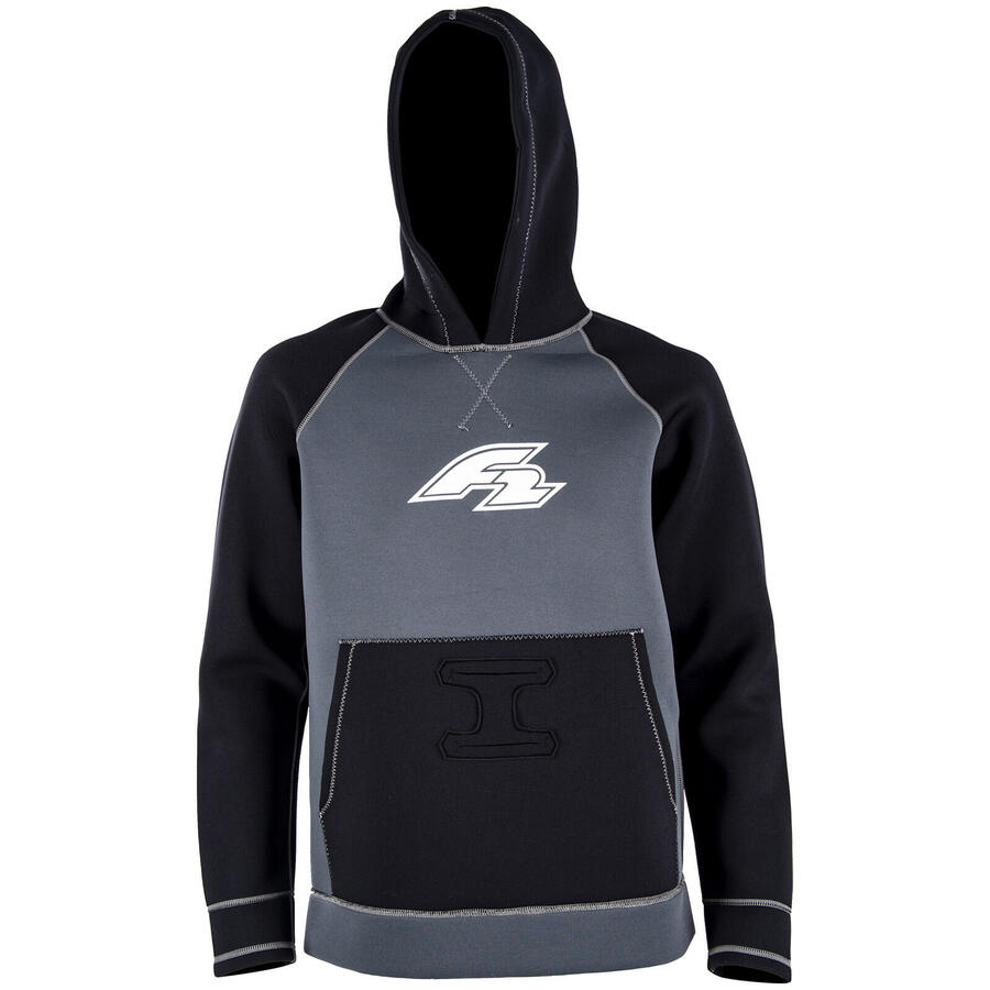 

Толстовка F2 с неопреновым верхом и кайт-костюмом 4/3 мм XL, черная, 2024/25