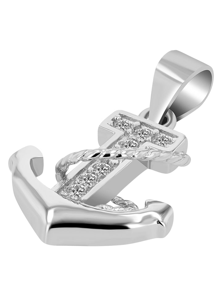 

Adeliás Женский кулон - кулон из серебра 925 пробы с кубическим цирконием в серебряной оправе