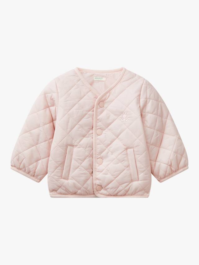 

Детская стеганая куртка Benetton, цвет Powder