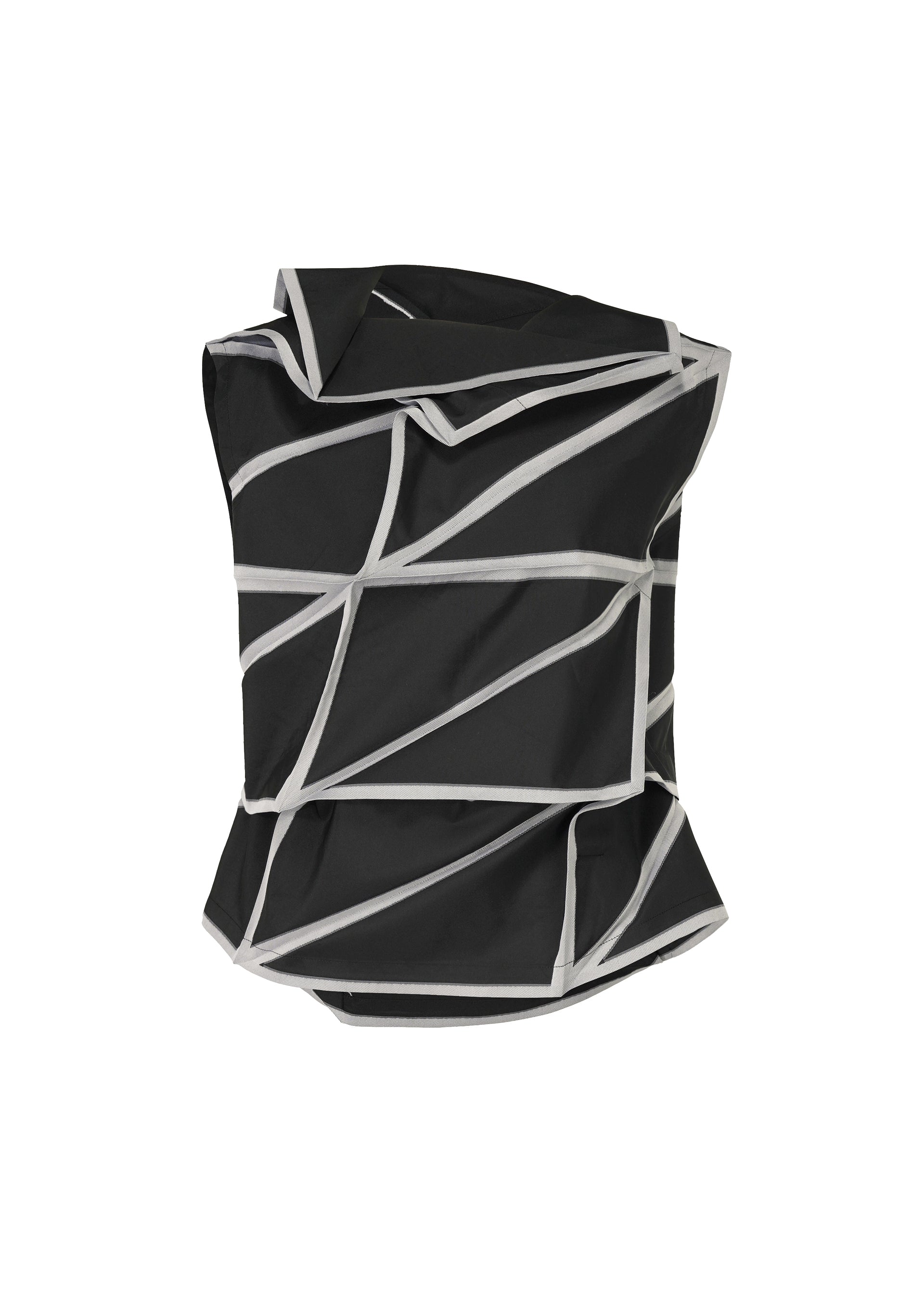 

Топ no.5 jacquard 132 5. Issey Miyake, серебряный