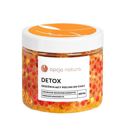 

Освежающий скраб для тела Detox Peeling 200 мл Opcja Natura