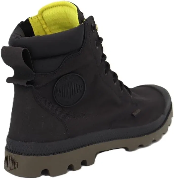 Унисекс водонепроницаемые ботильоны Palladium Pampa из переработанной стали, Black — фото 4
