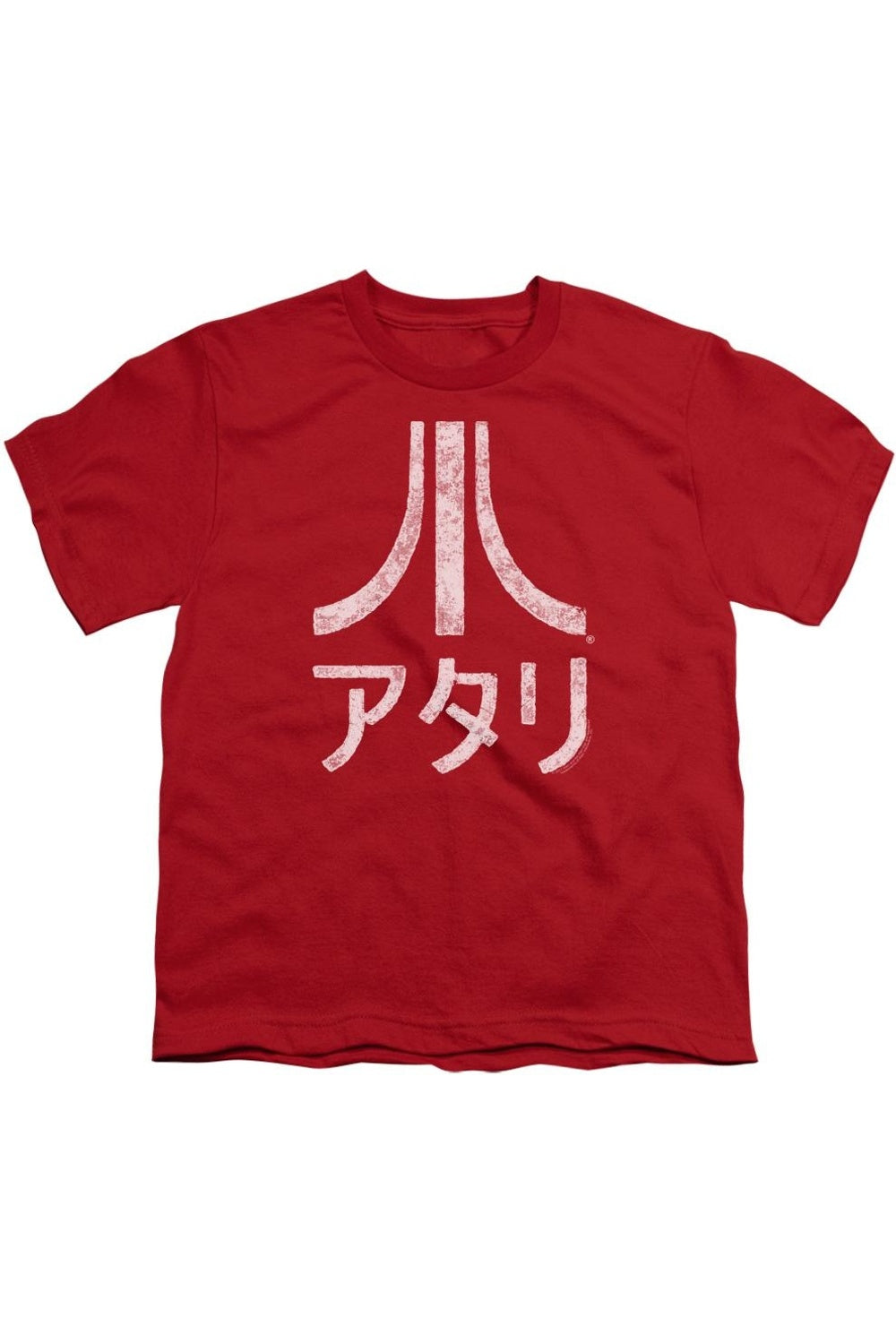 

Футболка Atari Rough Kanji с коротким рукавом для детей Gildan, красный