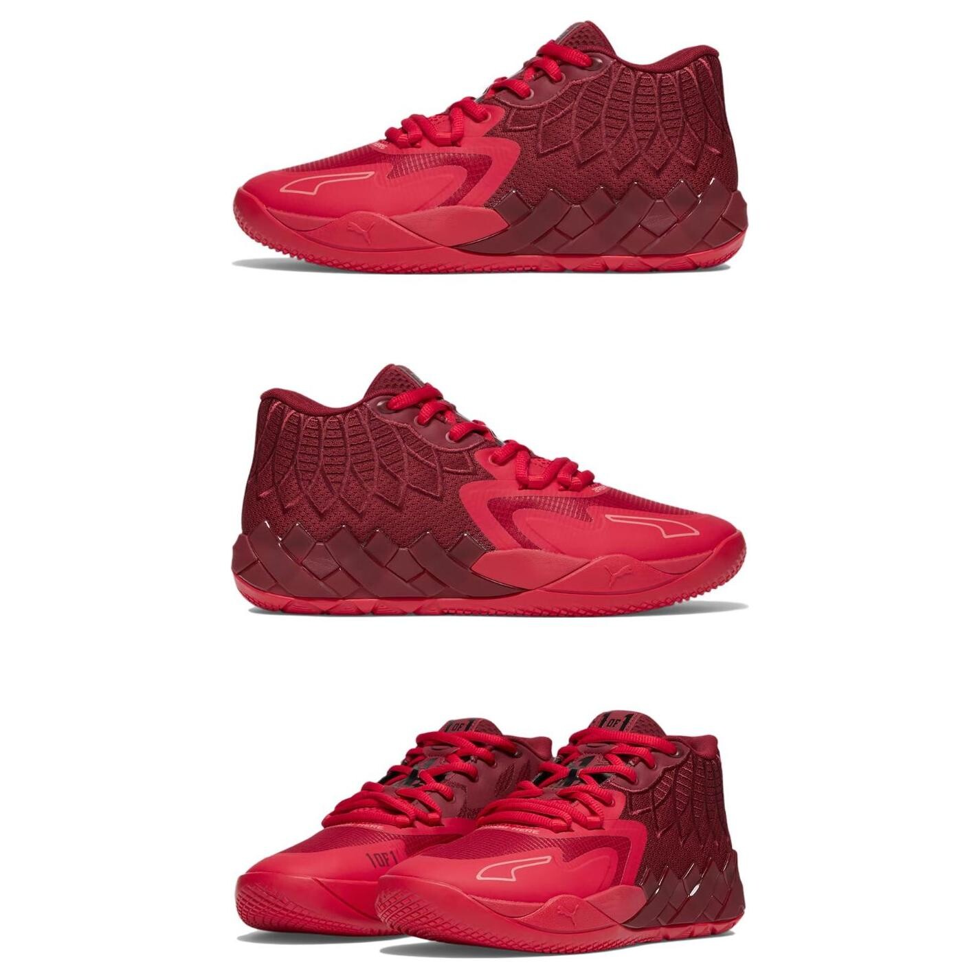 Puma MB.01 Vintage Баскетбольные кроссовки Мужские, Red — фото 4