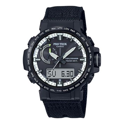 

Часы CASIO Waterproof Sports Shockproof Solar Powered Mens Black Analog/Digital Combo, черный