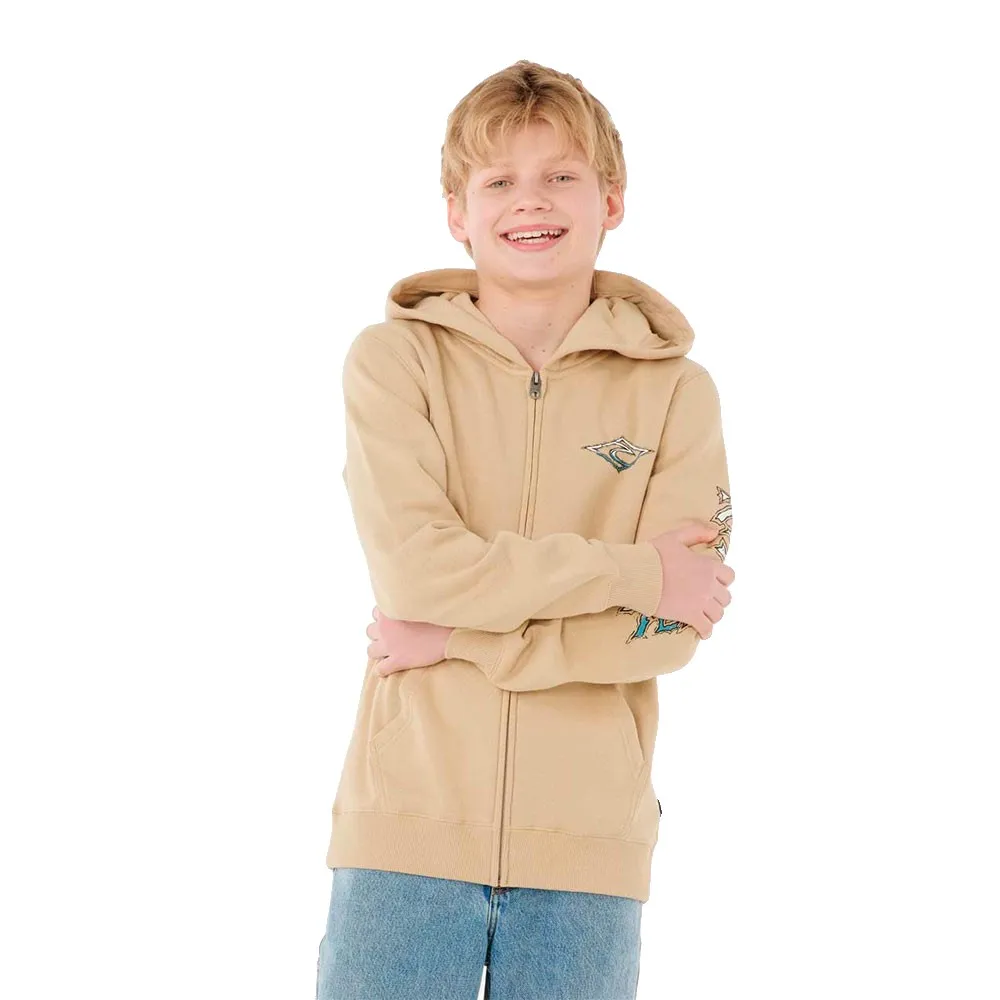 

Толстовка Rip Curl Tropic Daze full zip, бежевый