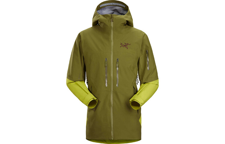 

Arctery X Jil Sander Куртка для активного отдыха для мужчин Arcteryx, желтый