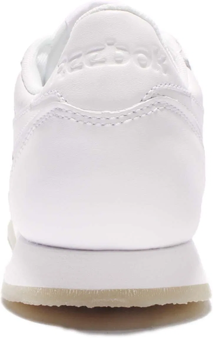 Женские кроссовки Reebok Classic Leather Crepe белого цвета из искусственной кожи — фото 3