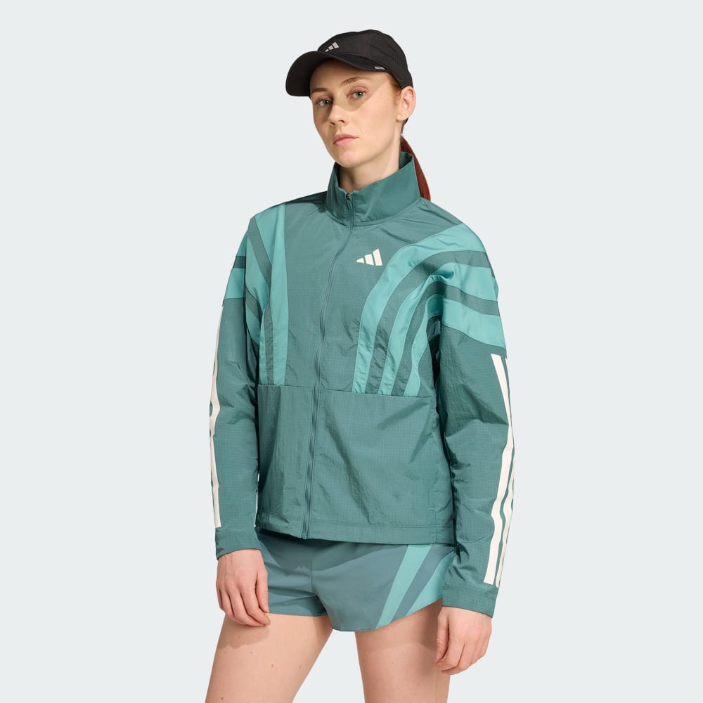 

Куртка Adidas Adizero Archive Running Jacket, цвет Preloved Teal