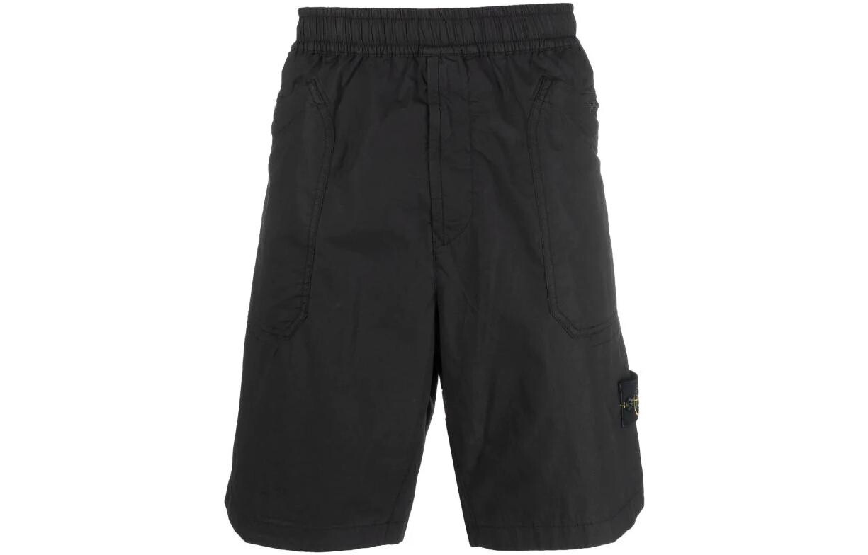 

Шорты Stone Island Men удлиненные, черный