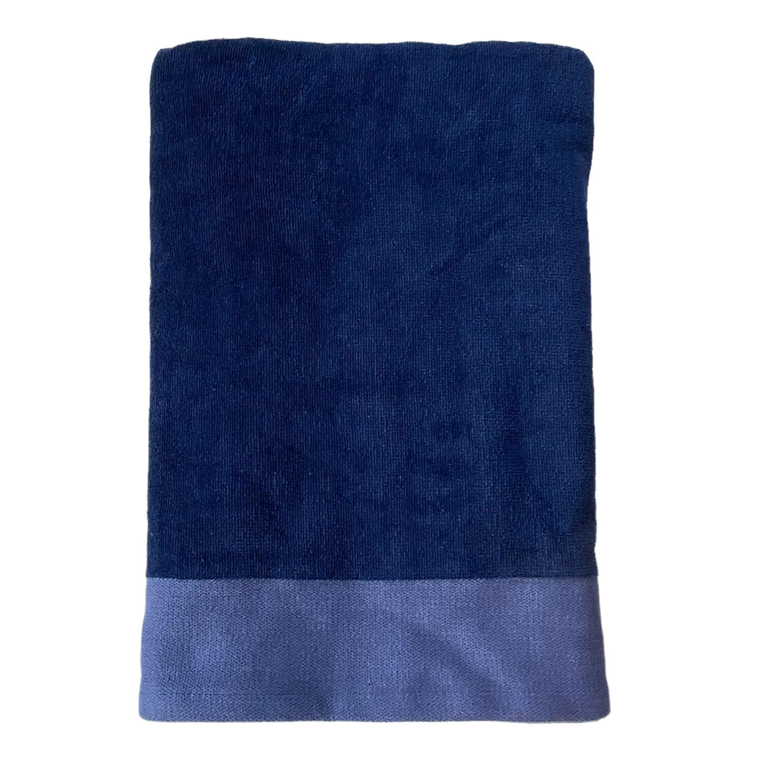 

Банное полотенце велюр однотонный shady navy Le Comptoir De La Plage, синий