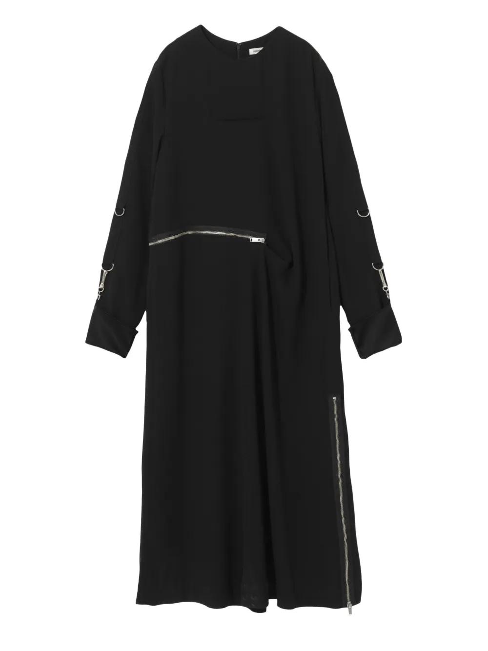 

Декорированное платье с молнией Undercover, черный