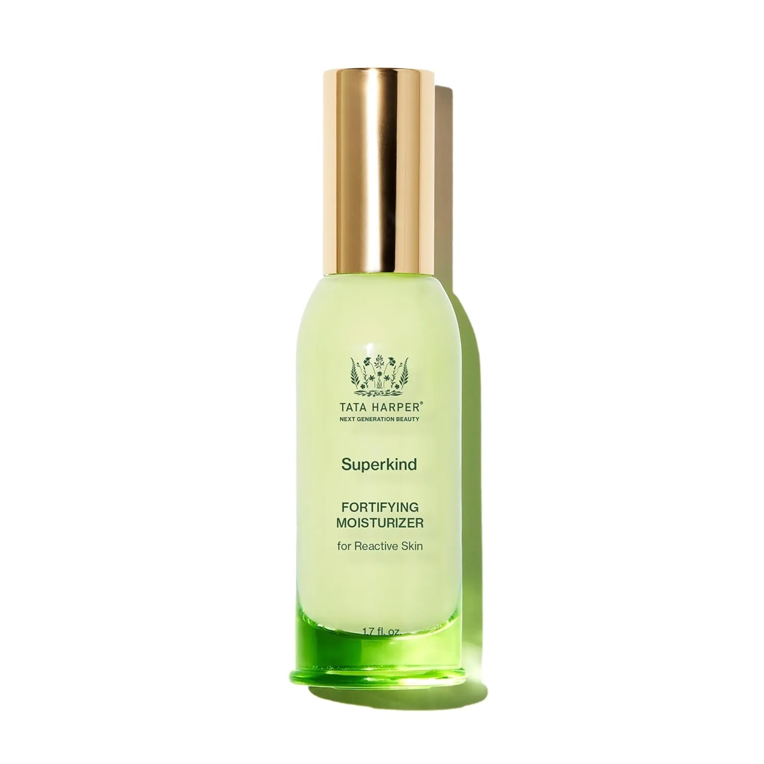 Tata Harper Superkind Fortifying Moisturizer, легкий увлажняющий крем для чувствительной кожи, укрепляет кожный барьер, успокаивает покраснения, гипоаллергенный, без отдушек, натуральный, протестирован дерматологами, 50 мл
