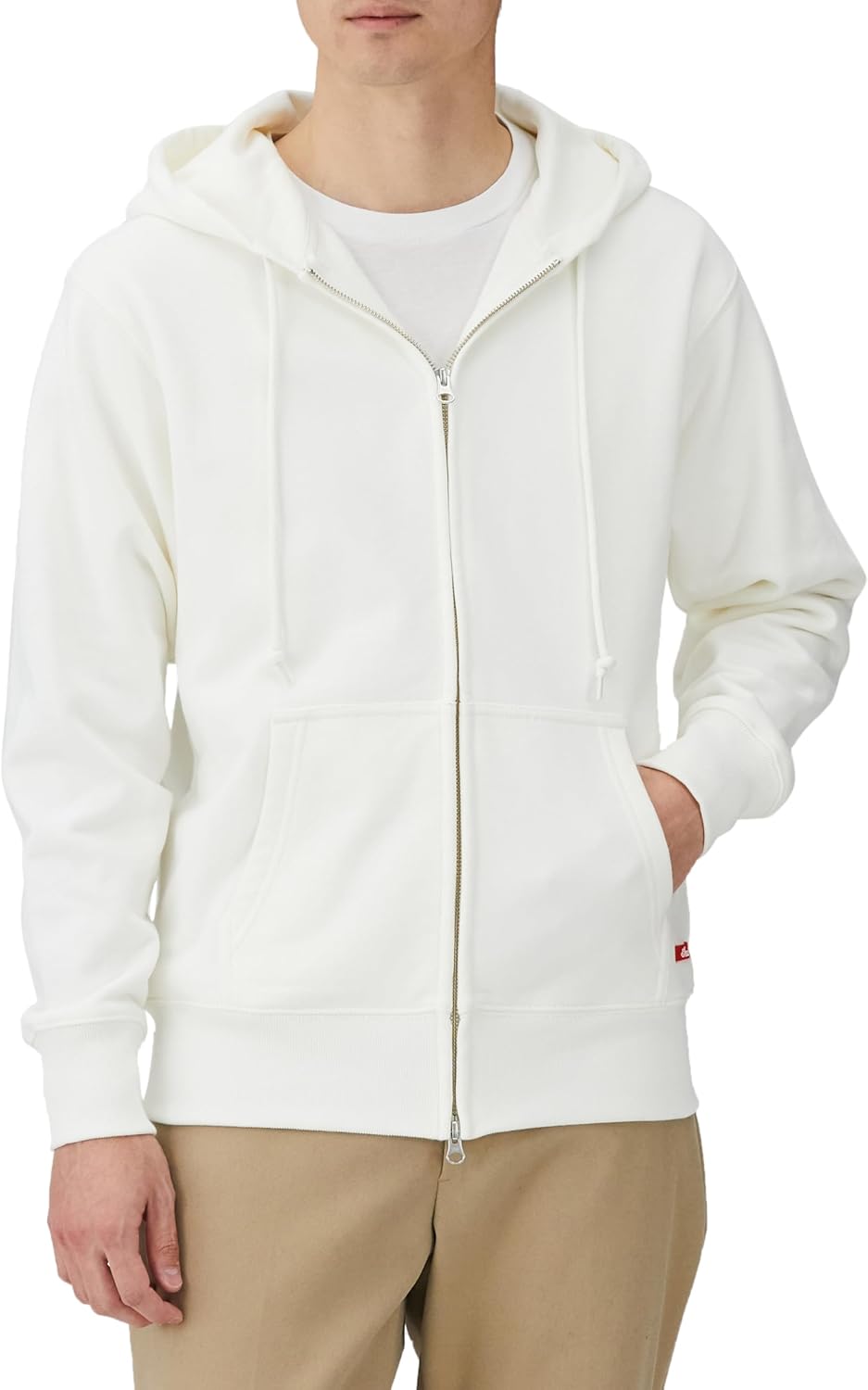 

Толстовка с капюшоном, на молнии, с вышивкой цепочкой, с символикой Индийского мотоклуба Indian, светло-бежевый