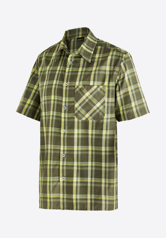 

MAIER SPORTS Рубашка с короткими рукавами MAURO для походов/отдыха/трекинга, мужская, модель M20117, без воздухопроницаемости