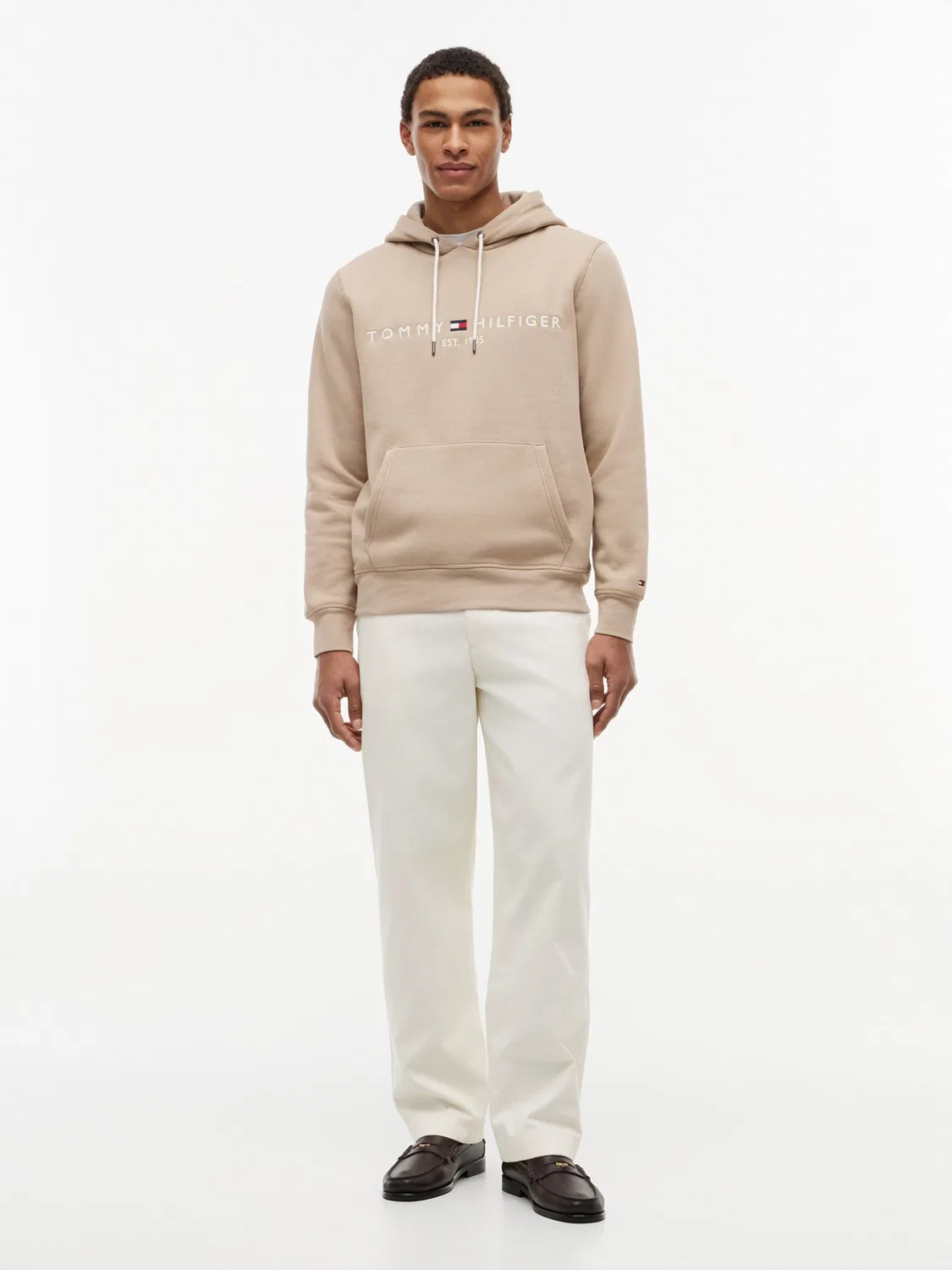 Толстовка стандартного кроя Tommy Hilfiger, Beige — фото 4