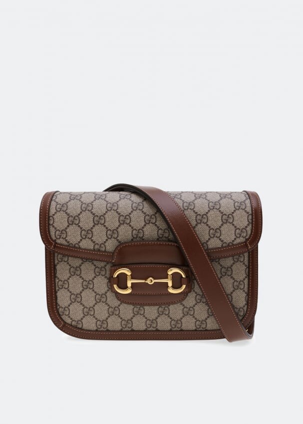

Сумка через плечо Gucci 1955 Horsebit, бежевый