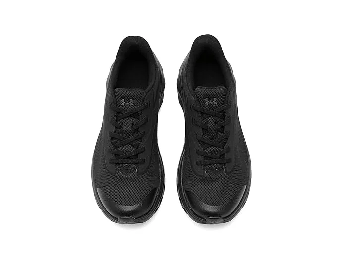 Кроссовки шнурующиеся Pre School Ascend Alternate Lace Under Armour Kids, Black/Black/Black — фото 3