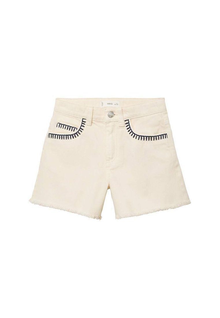 

Джинсовые шорты BETIA Mango Kids, слоновая кость