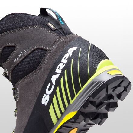 

Альпинистские ботинки Manta Tech GTX мужские Scarpa, цвет Shark/Lime