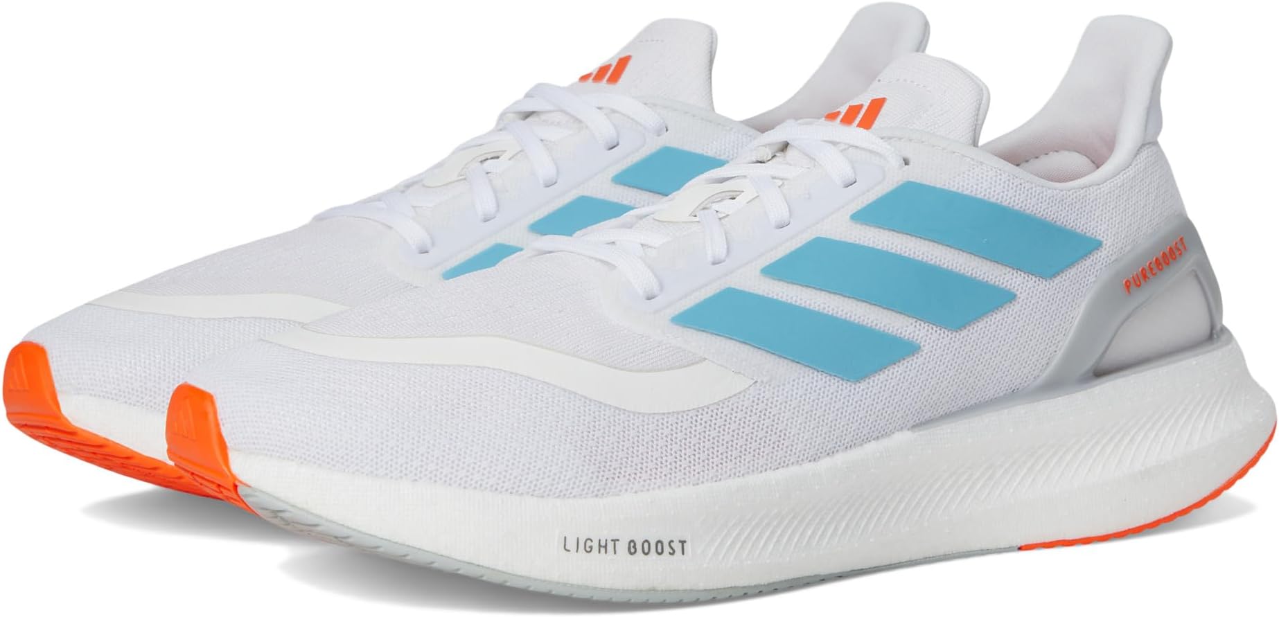 

Кроссовки adidas Running Pureboost 5 Running Shoes, цвет White/Preloved Ink/Impact Orange