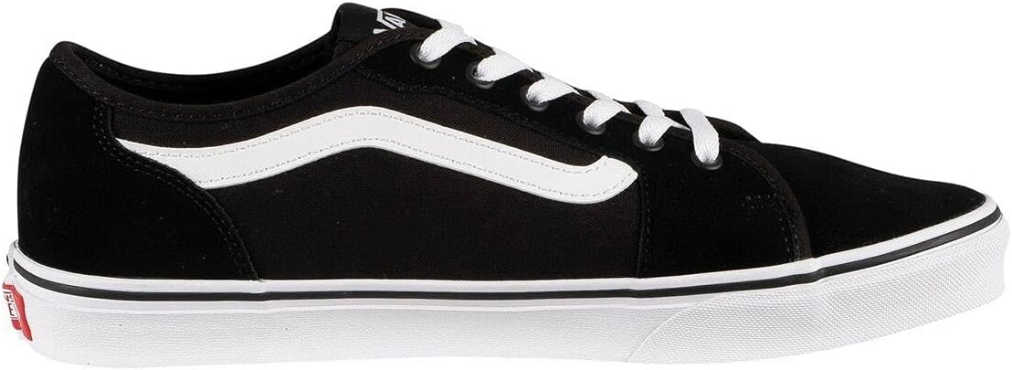 Vans мужские кроссовки Filmore Decon, Suede Canvas Blk White — фото 2